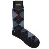 Loake Argyle Navy Socks