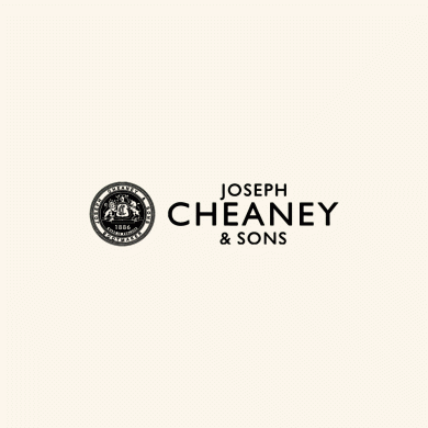 Joseph Cheaney logo on a cream background