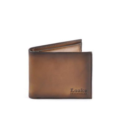 Loake Barclay Wallet in Chestnut Calf Leather