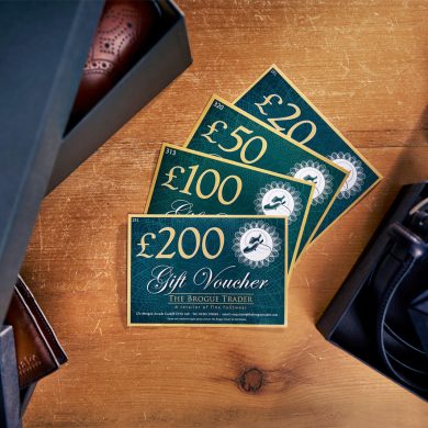 The Brogue Trader Gift Vouchers from £200 to £200 for use in-store or online.
