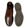 Loake Bedale Dark Brown Calf Leather Brogue Boot