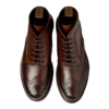 Loake Bedale Dark Brown Calf Leather Brogue Boot