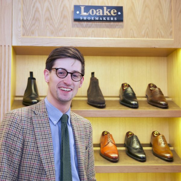 Finlay Morrison, Assistant Manager at Loake Shoemakers Edinburgh