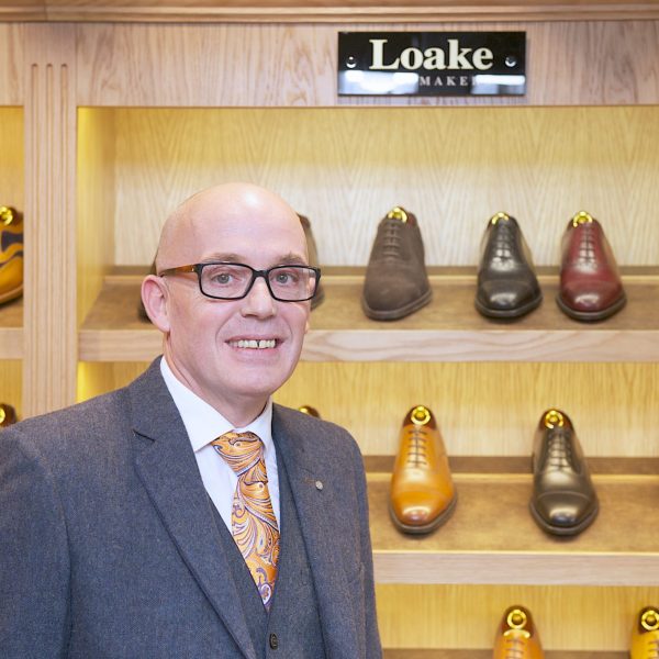 Kevin Corden, Assistant Manager at Loake Shoemakers Exeter