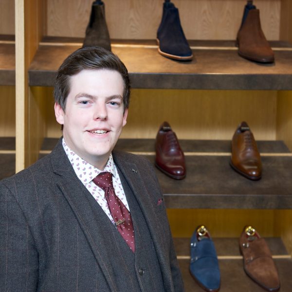 Tom Collins, Sales Assistant Loake Shoemakers Exeter