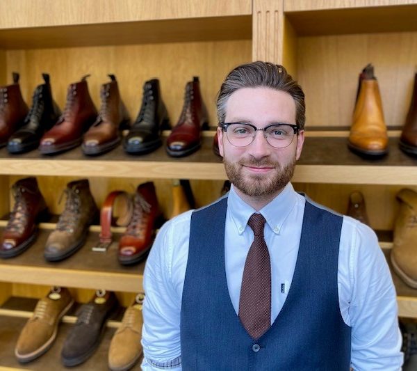 Luke Riozzi, Assistant Manager at Loake Shoemakers Leeds