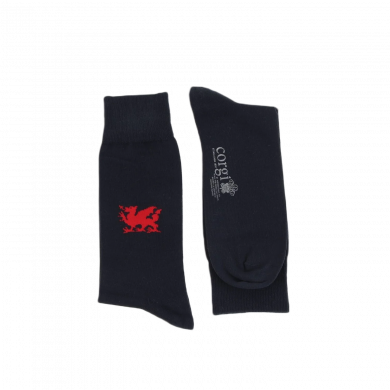 Corgi Welsh Dragon Socks