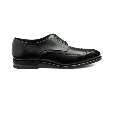 Loake Bale Black Derby Shoe