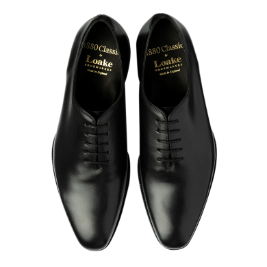 Loake Wholebury Black Wholecut