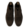 Loake Pegasus Dark Brown Suede Brogue Boot