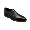 Loake Phoenix Black Toe Cap Shoe