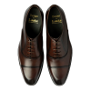Loake Phoenix Dark Brown Toe Cap Shoe