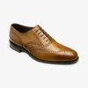 Loake Buckingham Wide G-Fitting Brogue in Tan