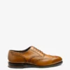 Loake Buckingham Wide G-Fitting Brogue in Tan