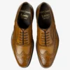 Loake Buckingham Wide G-Fitting Brogue in Tan