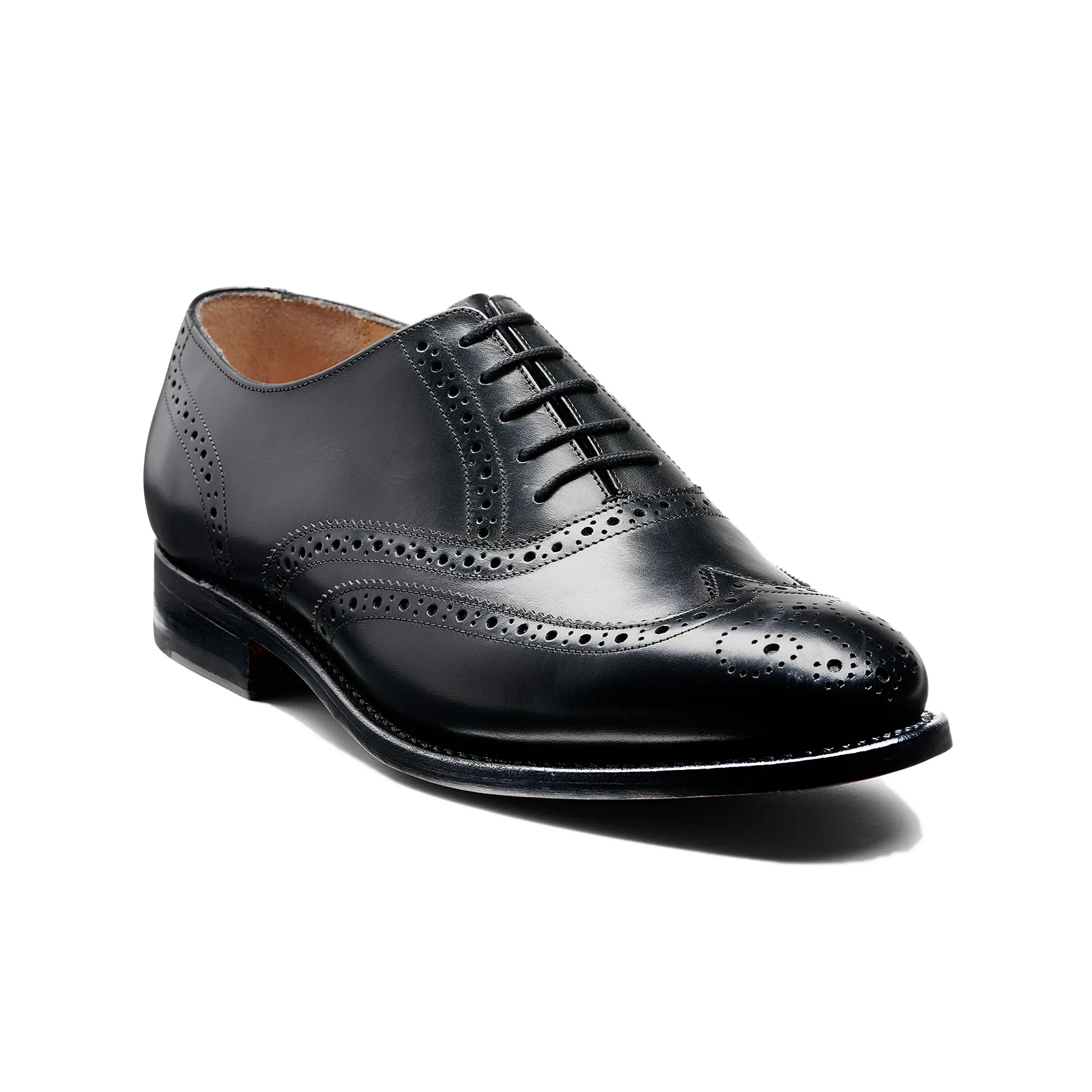 Barker Glasgow Black Calf